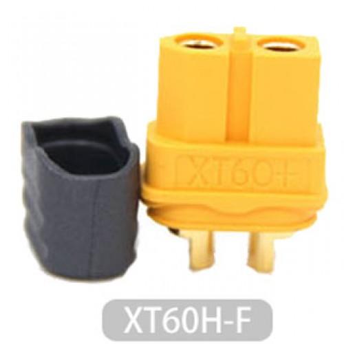 mufa alimentare dc xt60 mama 2 pini pe cablu cu lipire 30a 500v amass xt60h f 2