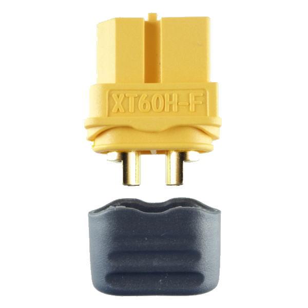 mufa alimentare dc xt60 mama 2 pini pe cablu cu lipire 30a 500v amass xt60h f 5