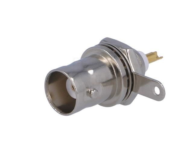 mufa bnc mama lipire montare pe panou teflon ninigi bnc 006 t 1