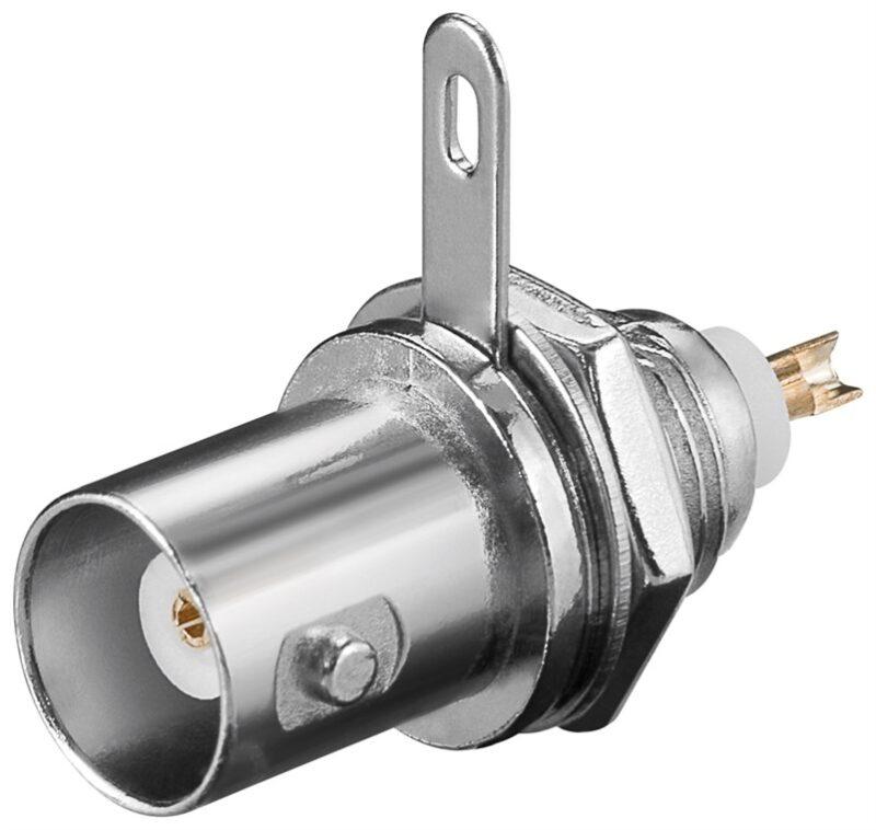 mufa bnc mama ug1094 u panou cu contacte placate cu aur goobay