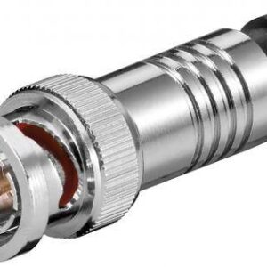 mufa conector bnc tata cu compresie cablu 7mm well