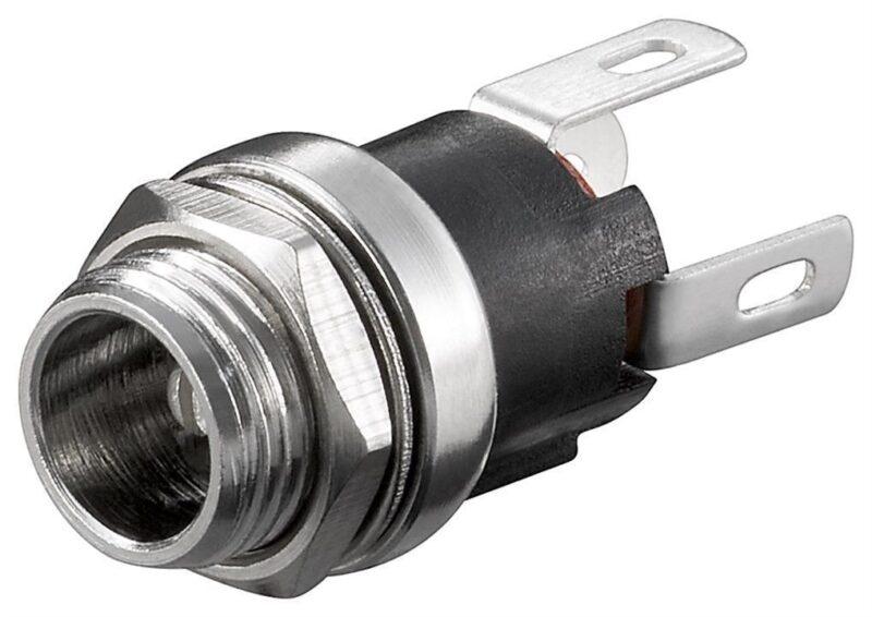 mufa dc sasiu 21mm 55x21mm cu lipire goobay