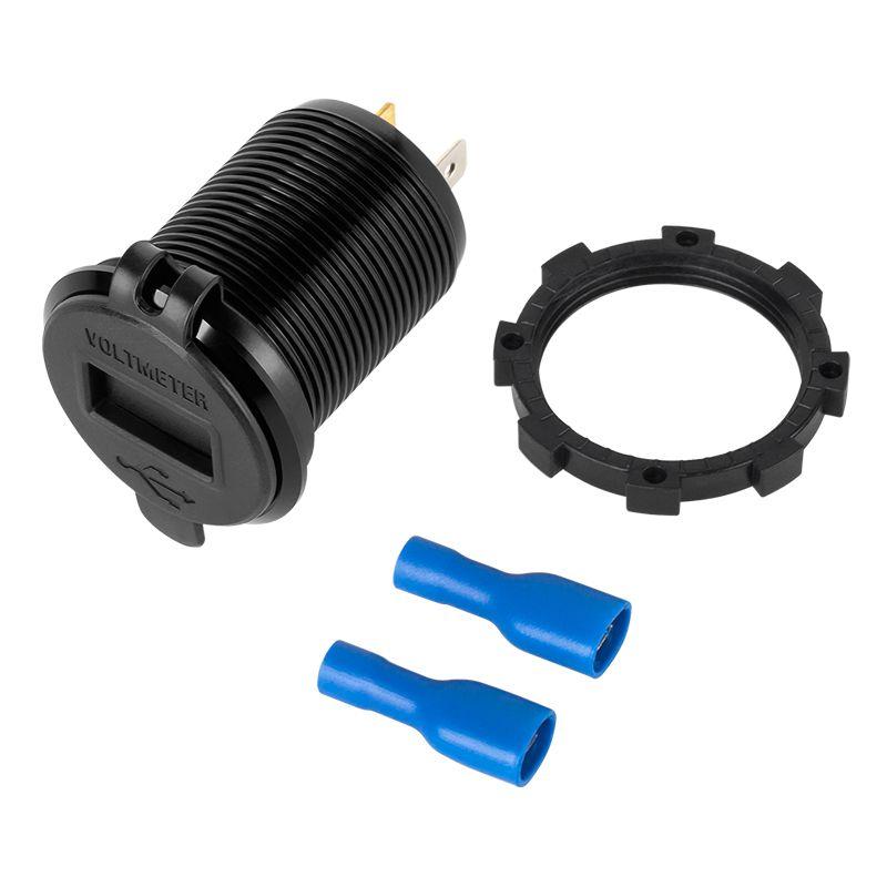 mufa montaj auto incarcare 2x usb qc30 peiying 1