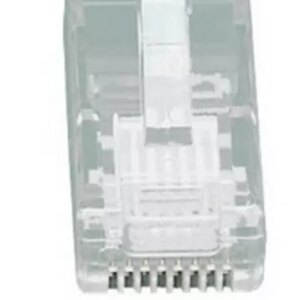 mufa retea rj45 8p8c cat5e neecranat contacte aurite well