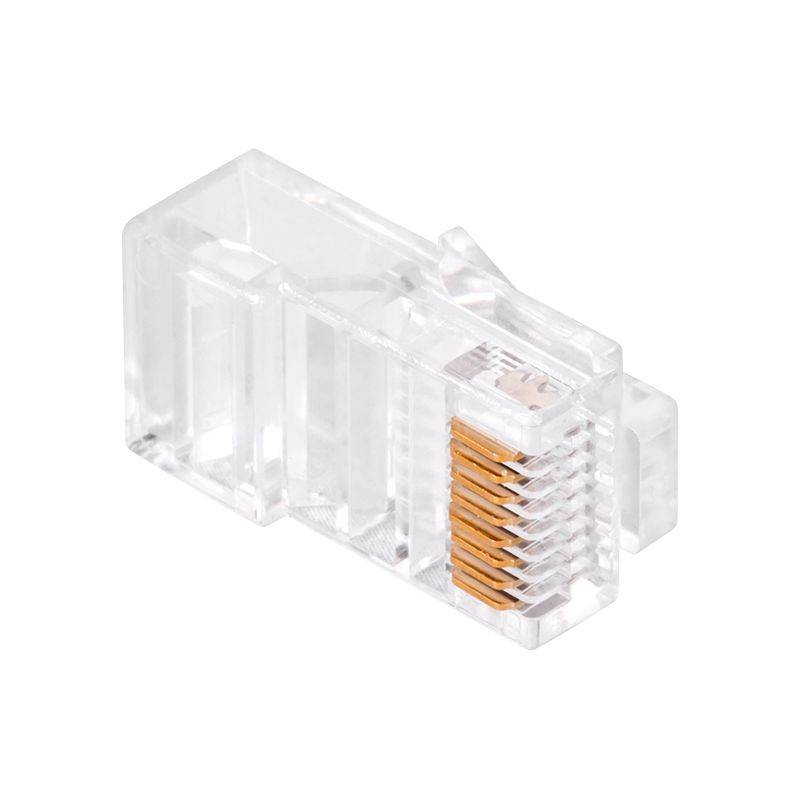 mufa rj45 8p8c cat5e pass through solid eurokomp e5849 tel0071 2