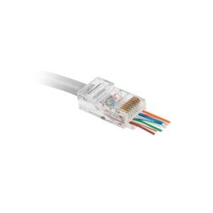 mufa rj45 8p8c cat6e pass through solid eurokomp e5884 tel0072