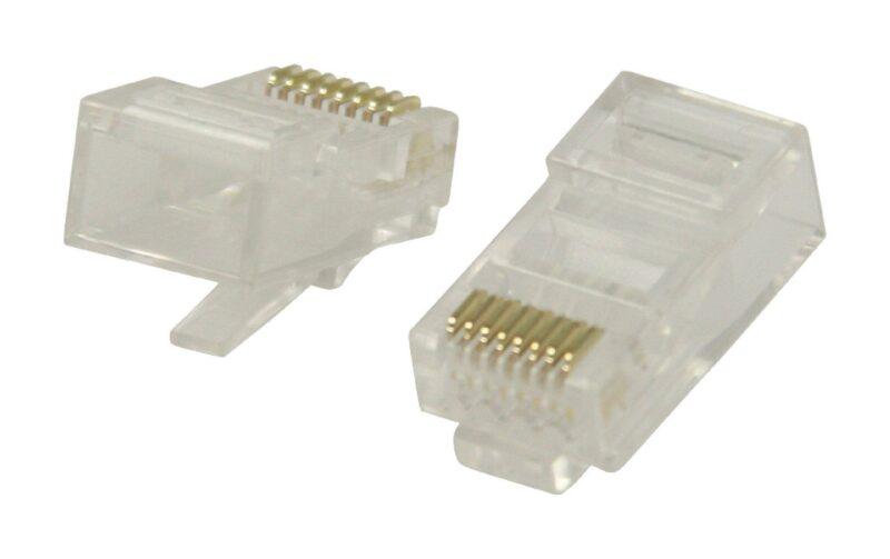 mufa rj45 pt cablu utp cat6 litat set 10buc valueline 2