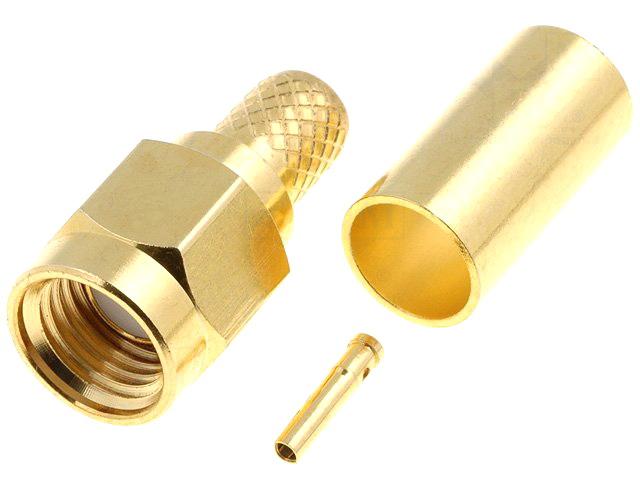 mufa sma reverse mama drept rg58 crimpat pe cablu sma 011rp