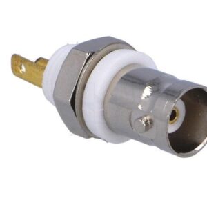 mufa soclu bnc mama cu izolatie drept lipire pt montare pe panou