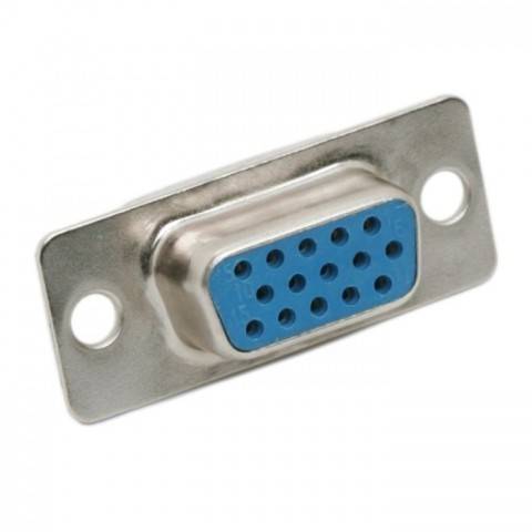 mufa vga 15 pini mama pe cablu cu lipire 2