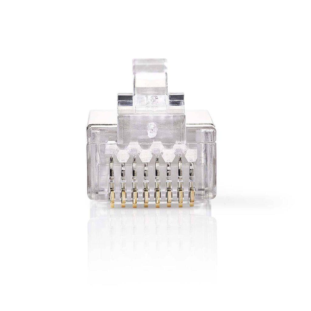 mufe 10x rj45 ecranate pt cablu stp cat6 solid nedis 2