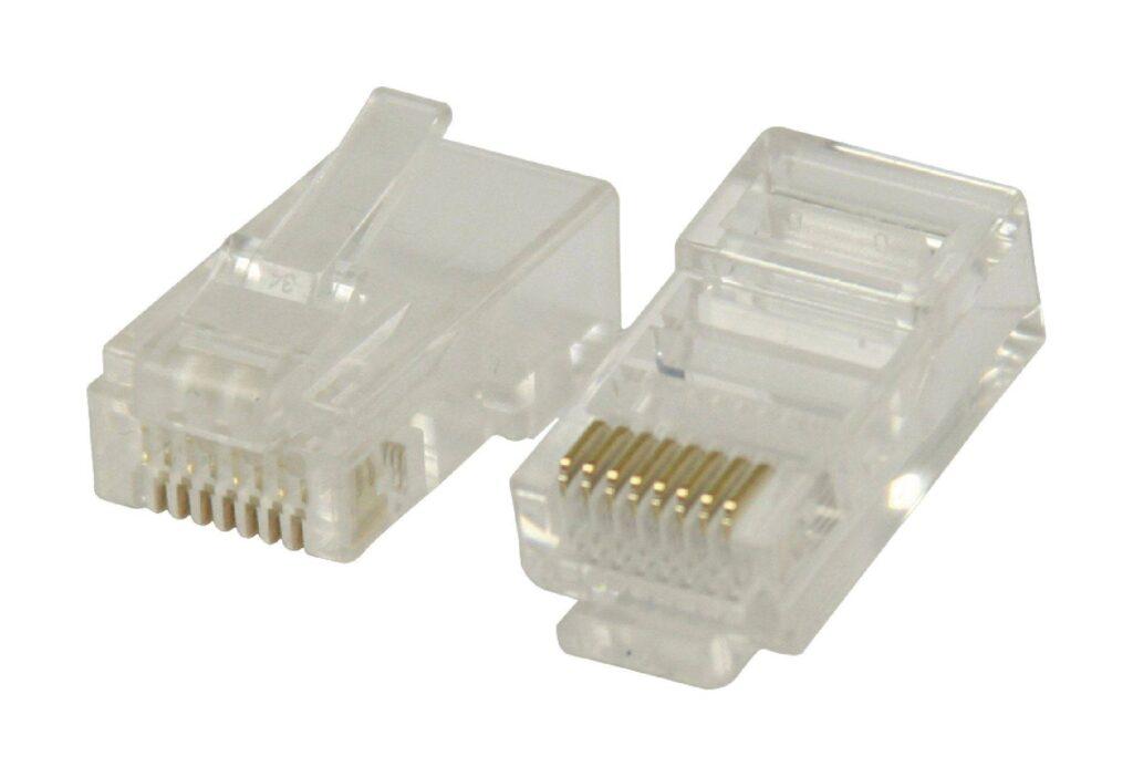 mufe cat6 utp rj45 solid pvc transparent 5buc valueline 1