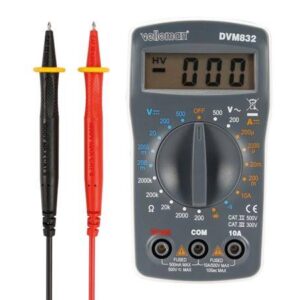 multimetru digital 1999digit cat ii 500v cat iii 300v 10a velleman
