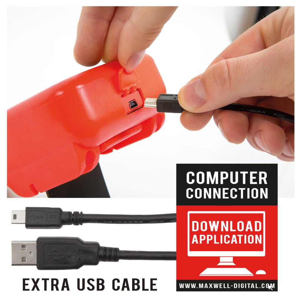 multimetru digital 5in1 conexiune usb maxwell 2