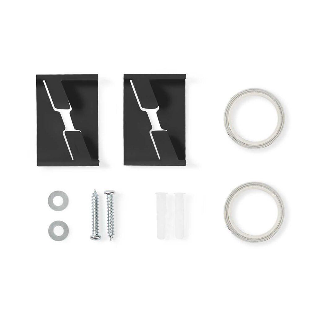 organizator cabluri 110 x 6 x 2 cm pvc abs negru nedis 1