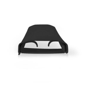 organizator cabluri 110 x 6 x 2 cm pvc abs negru nedis