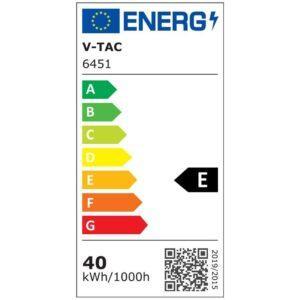 panou led 40w 4000lm aplicabil 60cm x 60cm 4000k alb neutru ip20 v tac 1