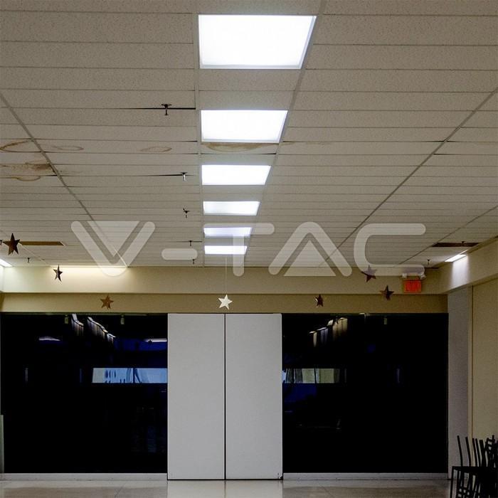 panou led 40w 4000lm aplicabil 60cm x 60cm 6500k alb rece ip20 v tac 3