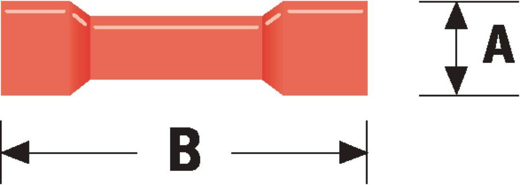 papuc electric izolat tip pin diametru interior 4mm exterior 245mm recomandat ptr cablu cu sectiunea 05 15mm rosu valueline scaled