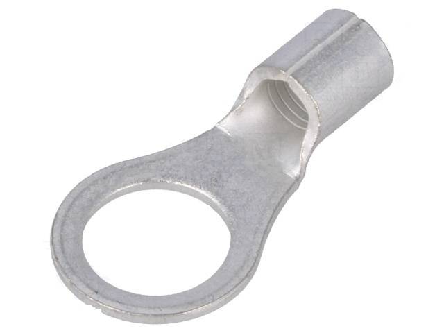 papuc terminal cu inel m10 664 105mm2 crimpat pe cablu neizolat te connectivity