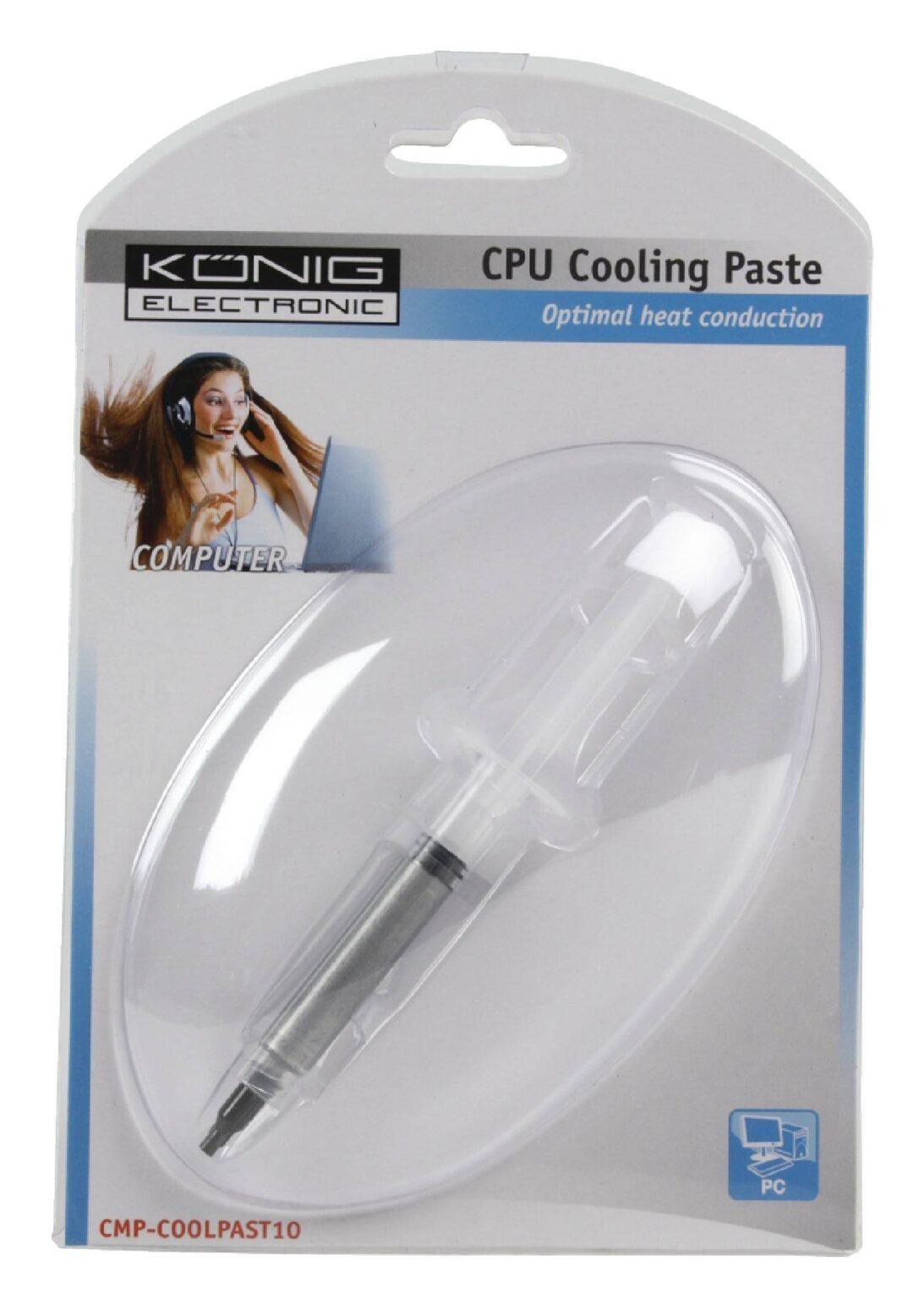 pasta termica cu argint la seringa de 3grame 2w konig 2