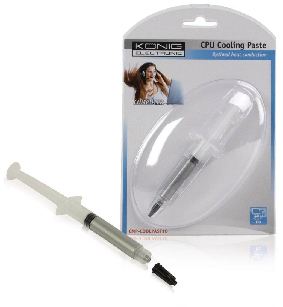 pasta termica cu argint la seringa de 3grame 2w konig 3