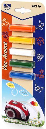 pastile parfumate cu 5 esente pentru aspirator km