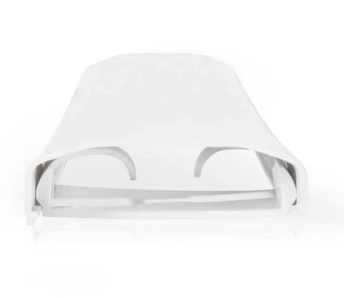 pat de cablu 110x6 cm alb nedis