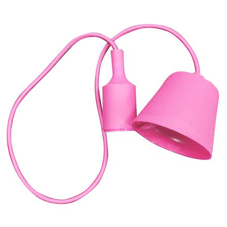 pendul tavan roz e27 1m v tac