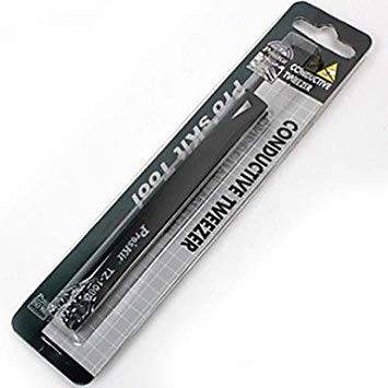 penseta conductiva cu varful curbat 120mm proskit 4