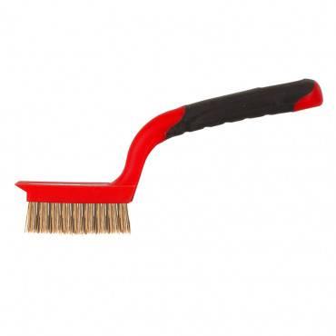 perie curatare cu fire alama 5x11 randuri 180mm lahiti pro