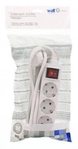 prelungitor 3 prize 15m cu intrerupator 3xg15mmp well 1