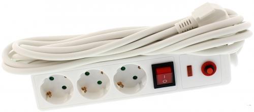 prelungitor 3 prize 5m cu protectie cablu 3xg15mmp well