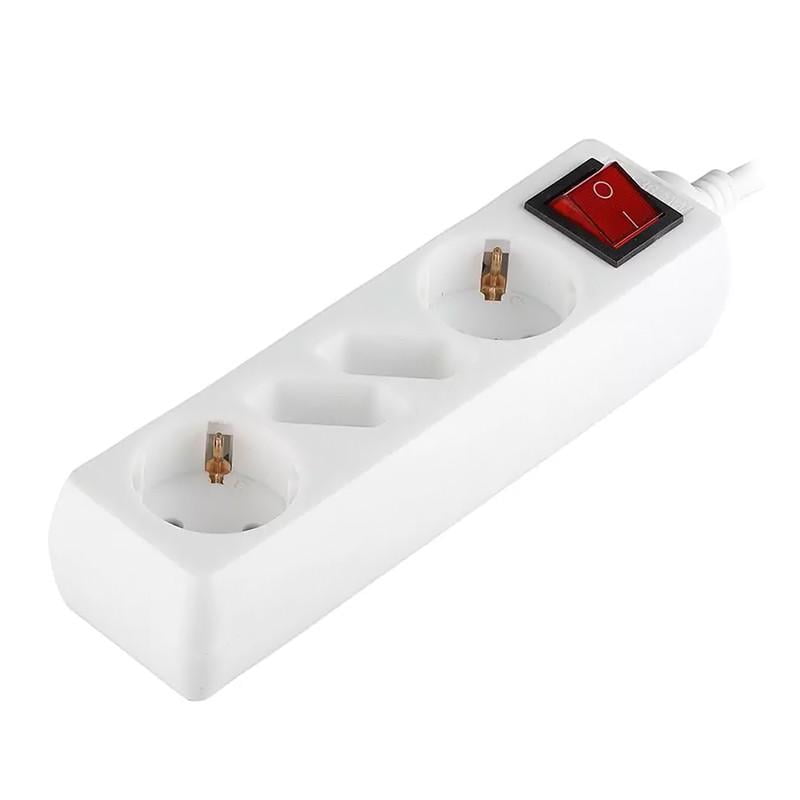 prelungitor 4 prize cu intrerupator 15m 3g15mm2 alb v tac sku 8770 5