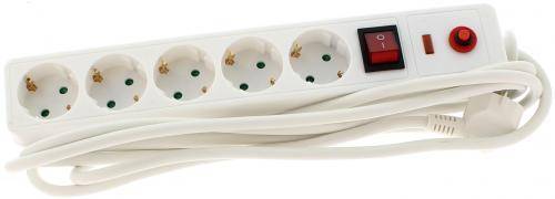 prelungitor 5 prize 3m cu protectie cablu 3xg15mmp 16a 3500w ip20 well