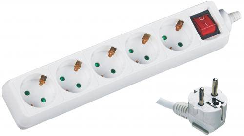 prelungitor 5 prize 5m cu intrerupator 3xg15mmp 3500w well