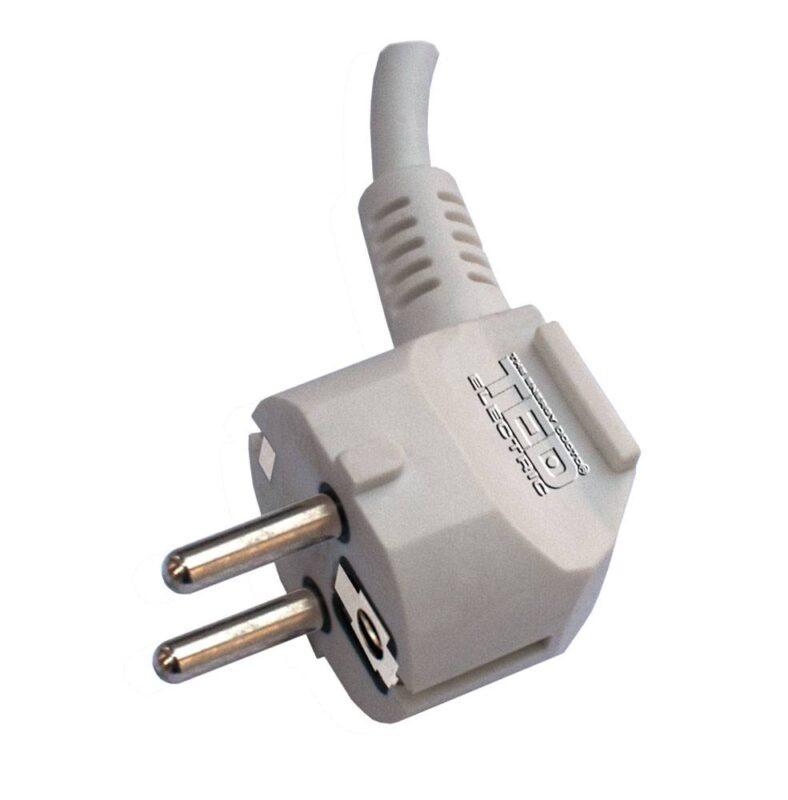 prelungitor 5m 5 prize schuko 2 iesiri usb 21a intrerupator 3x1mm 10a 2300w ted 1