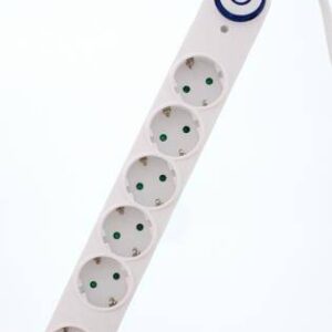 prelungitor 6 prize 3m alb cu intrerupator cablu 3xg15mmp well