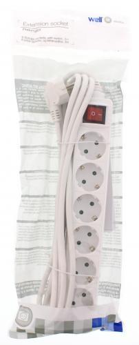 prelungitor 6 prize 3m cu intrerupator cablu 3xg15mmp well 1