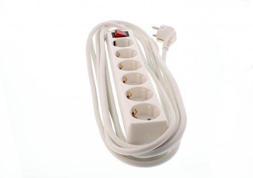 prelungitor 6 prize 5m cu intrerupator cablu 3xg15mmp well 1