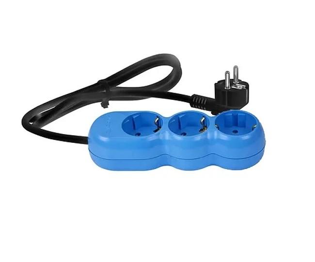 prelungitor electric 3g15 albastru 3 prize 3m as3015n03 wconn