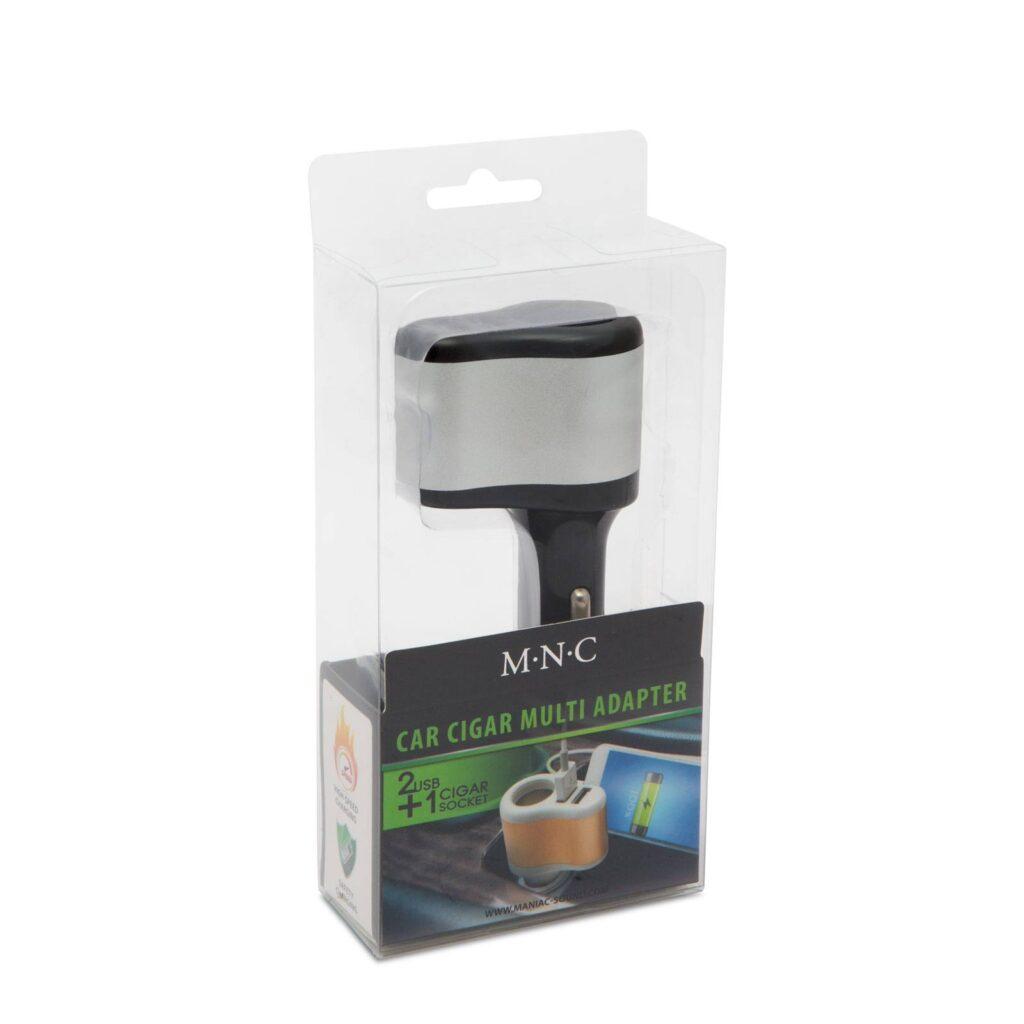 priza bricheta auto 12 24v bricheta 2x usb 31a negru m n c 2