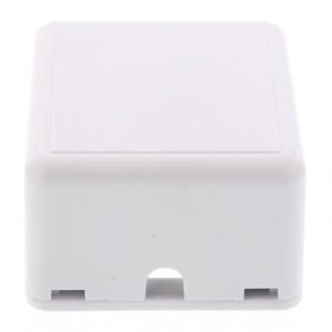 priza de perete fara keystone 1 port alba well