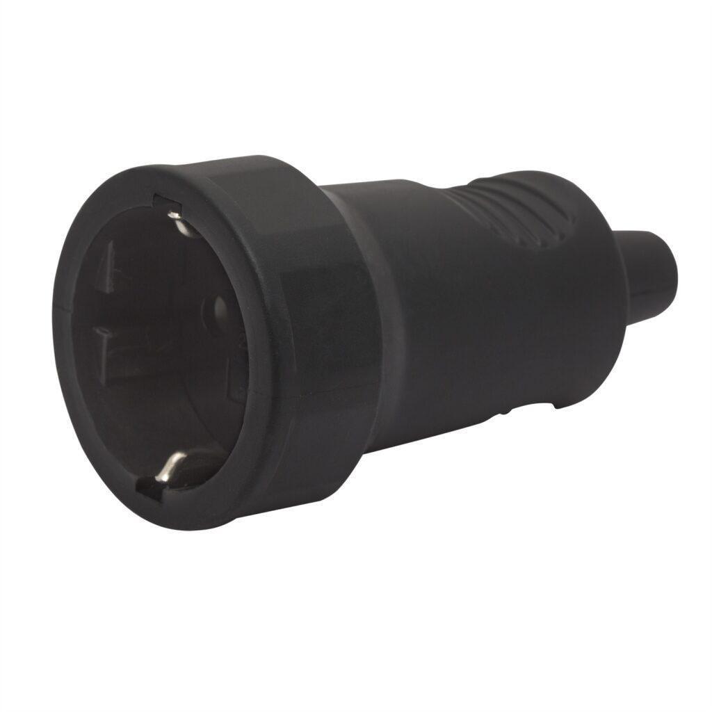 priza volanta 250v 50hz 16a neagra