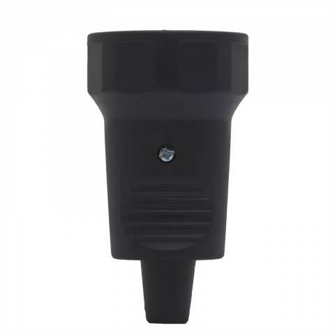 priza volanta 250v 50hz 16a neagra 2