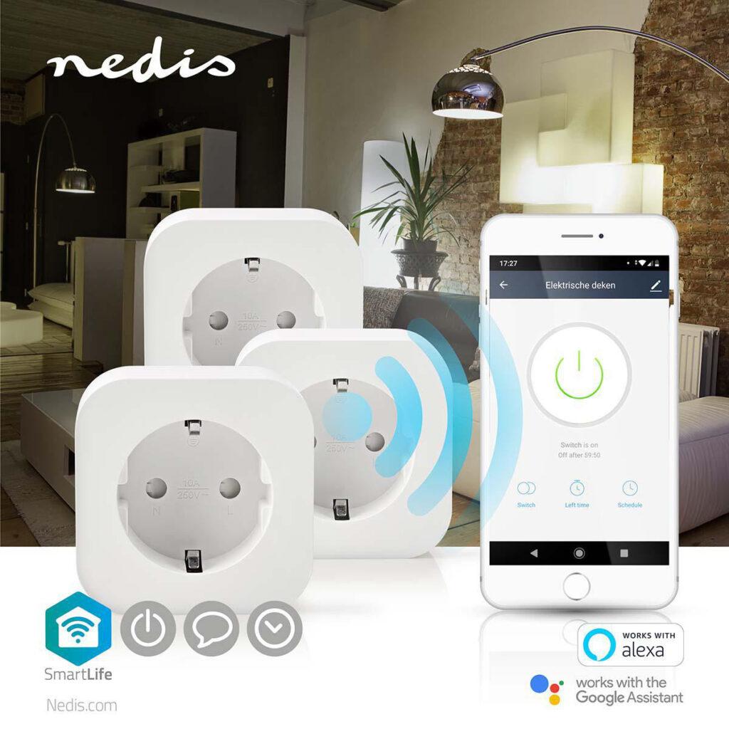 prize smart wifi schuko 10a nedis set 3 bucati 1