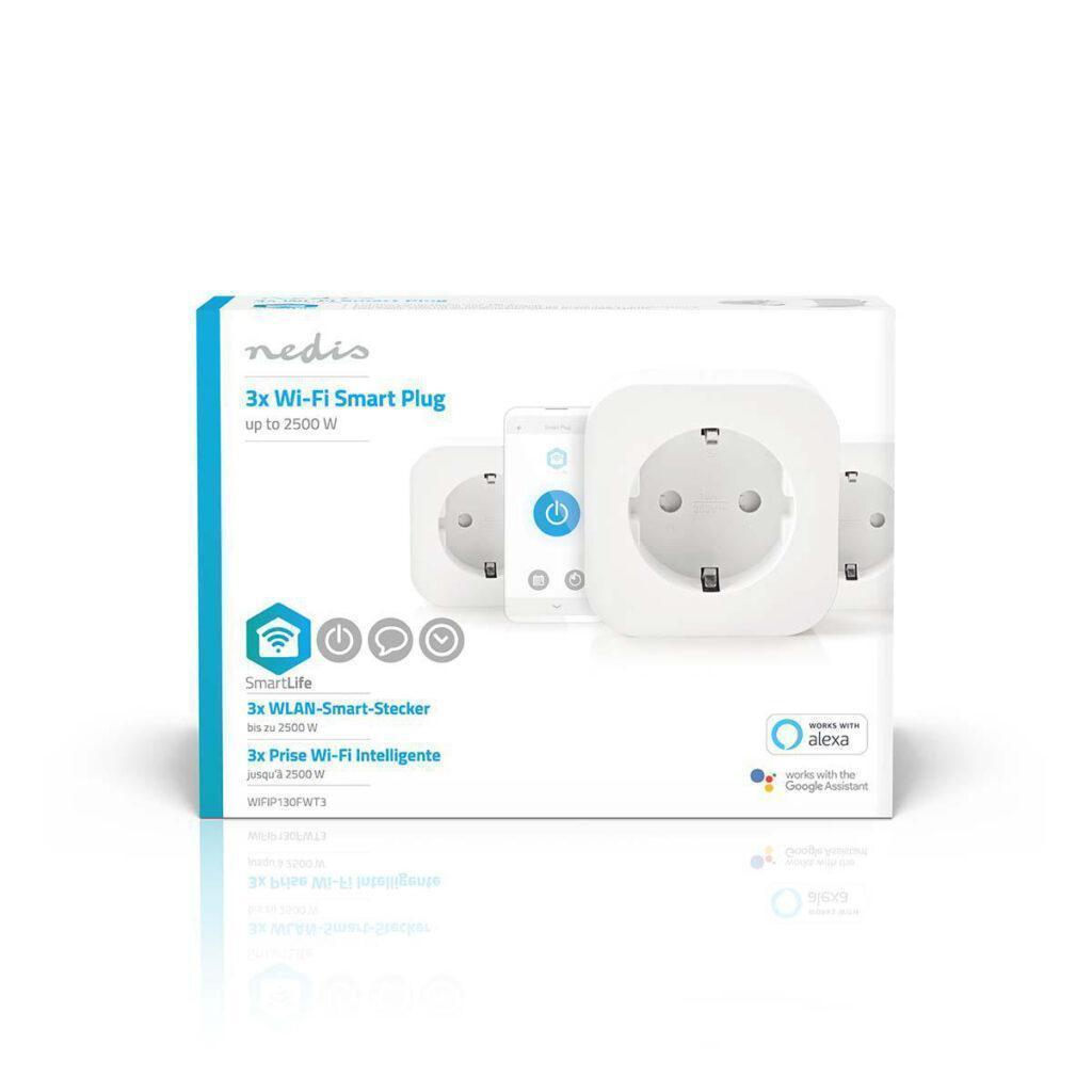 prize smart wifi schuko 10a nedis set 3 bucati 12
