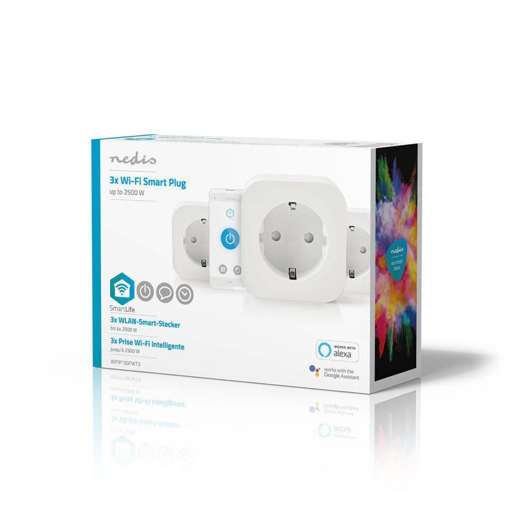 prize smart wifi schuko 10a nedis set 3 bucati 13