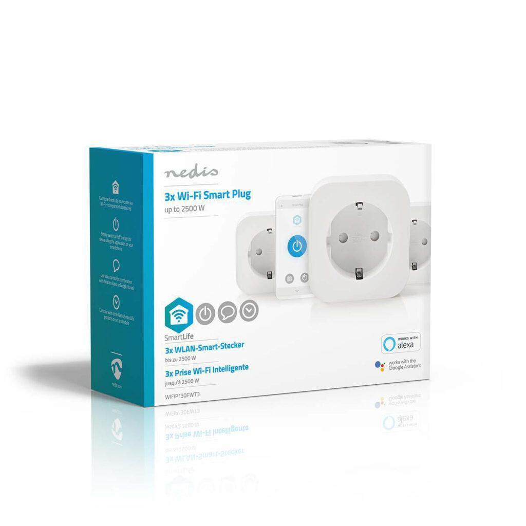 prize smart wifi schuko 10a nedis set 3 bucati 14