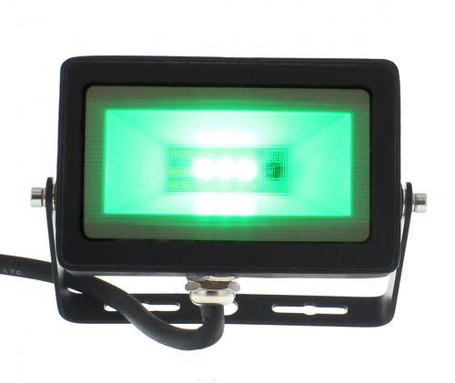 proiector cu led 7w 470lm ip65 rgb multicolor cu telecomanda well 1